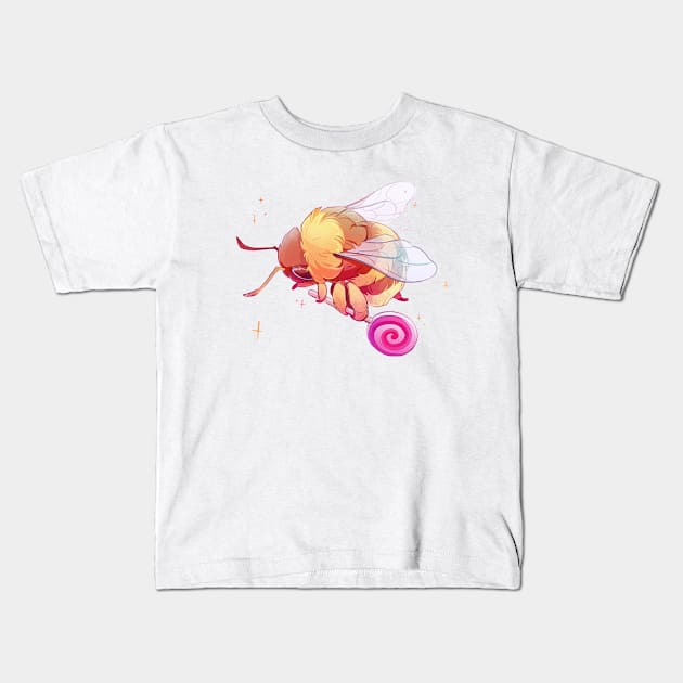 Get that candy bee Kids T-Shirt by Puffygator